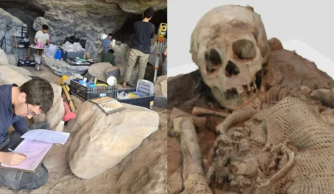 Múmia de 3,3 mil anos é motivo de novas buscas em gruta de Minas