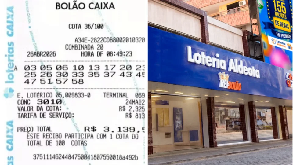 Lotérica vencedora da mega-sena já premiou apostadores duas vezes