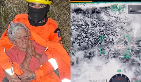 Idosa de 95 anos é encontrada com vida após passar mais de um dia desaparecida em mata de MG