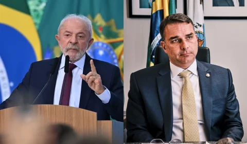 Lula e Flávio Bolsonaro desembarcam em MG para reforçar campanha de aliados