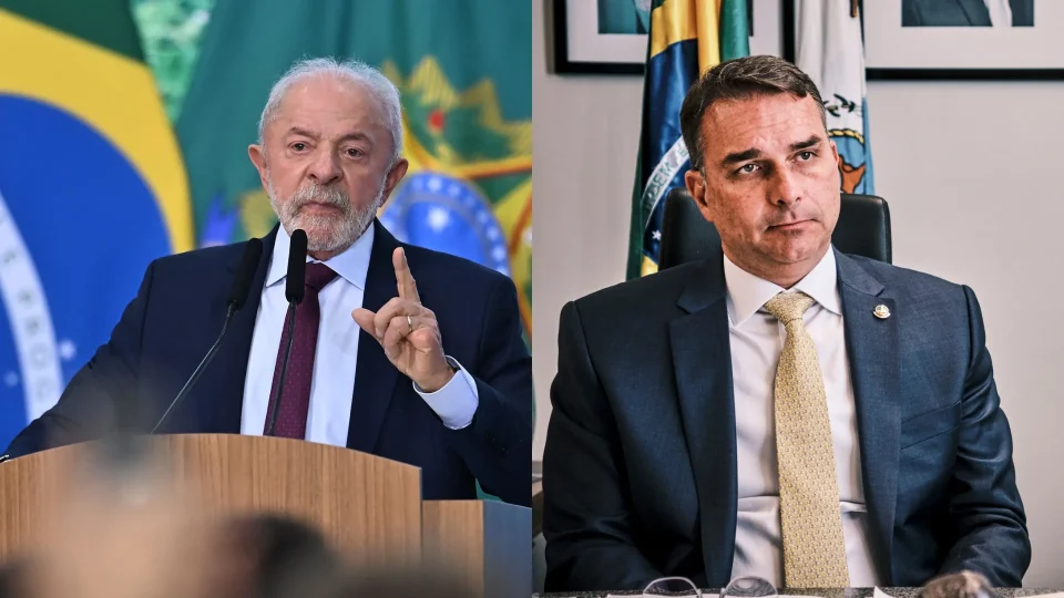 Lula e Flávio Bolsonaro desembarcam em MG para reforçar campanha de aliados