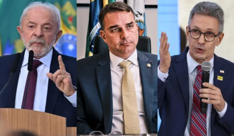 Datafolha em Minas: Lula tem 37%, Flávio Bolsonaro aparece com 31% e Zema marca 10%