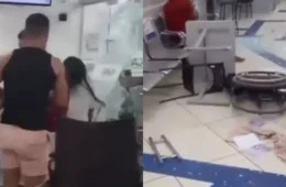 Mulher quebra porta e causa tumulto em UPA de Minas Gerais