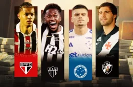 Times da Série A batem marca de R$ 2 bilhões em contratações na temporada