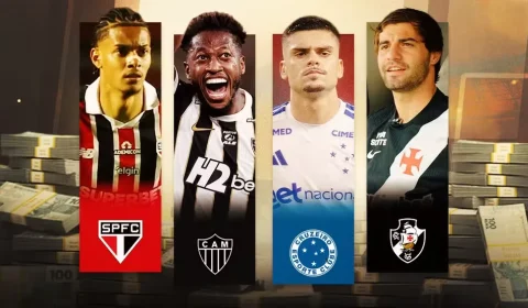 Times da Série A batem marca de R$ 2 bilhões em contratações na temporada