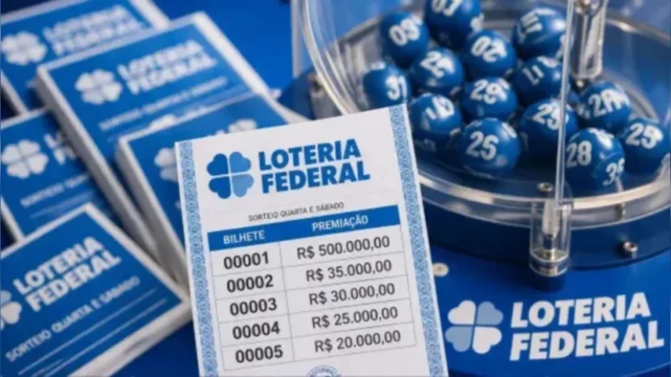 Loteria Federal 6088: veja os bilhetes premiados de hoje