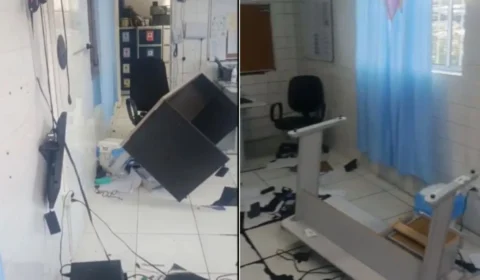 Pai é preso após destruir móveis e ameaçar funcionários de creche em SP
