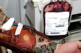 Novas regras reduzem espera para doar sangue após tatuagem e piercing