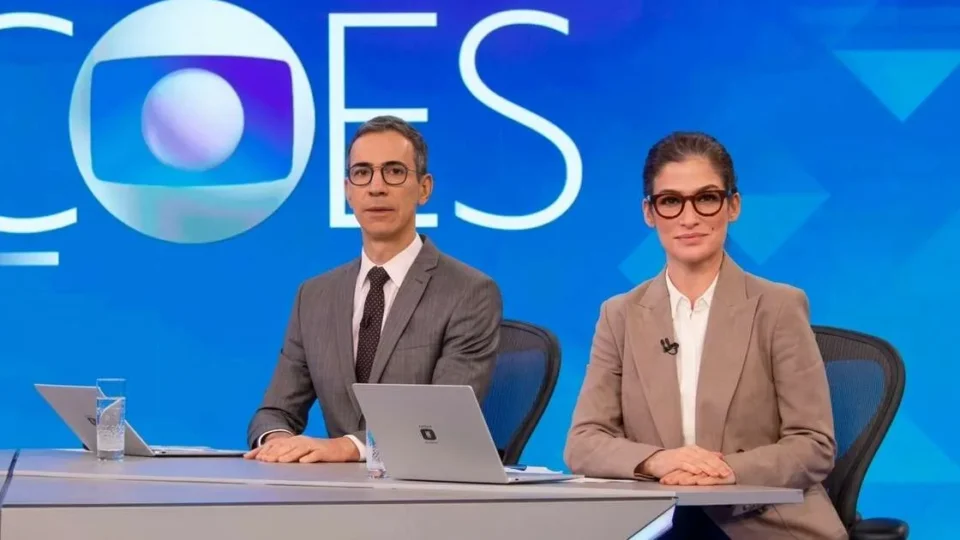 Renata Vasconcellos domina sabatina e expõe falhas de Tralli