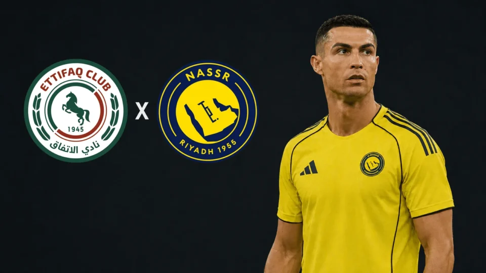 Al Nassr x Al Ettifaq hoje 15h: onde assistir e escalações