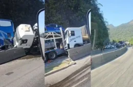Carreta com freios alterados causa engavetamento e deixa dois mortos no Paraná
