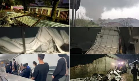Rio Grande do Sul: rajadas de 120 km/h causam destruição e deixam 1 morto