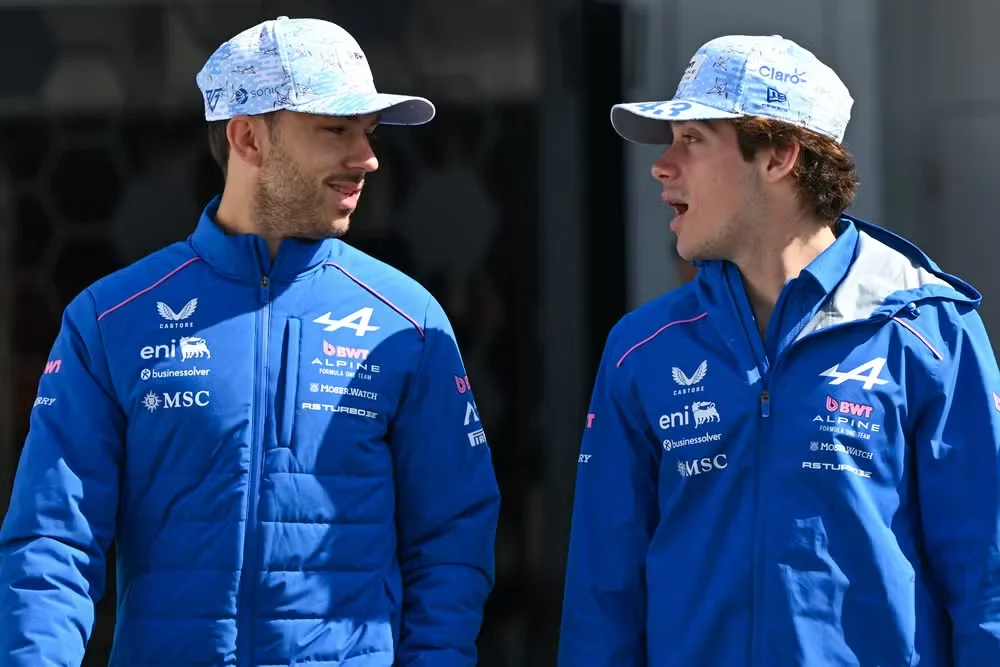 Gasly está garantido na Alpine para 2027; Colapinto, ainda não — Foto: Artur Widak/NurPhoto via Getty Images