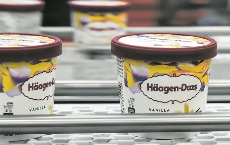 A Häagen-Dazs vai deixar o mercado brasileiro depois de 29 anos, mirando em outros segmentos globalmente — Foto: Denis Charlet/AFP