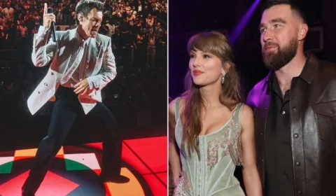 Harry Styles faz piada sobre casamento de Taylor Swift durante show