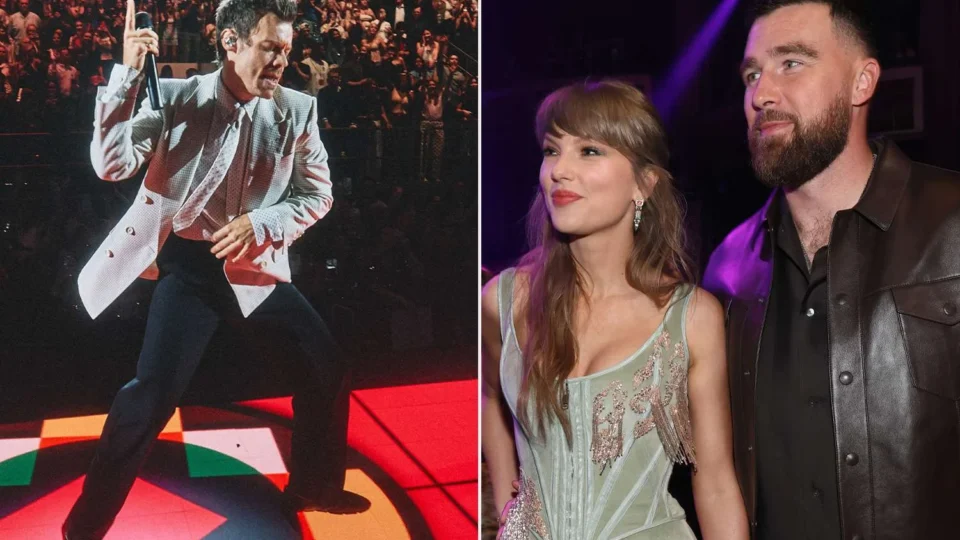 Harry Styles faz piada sobre casamento de Taylor Swift durante show