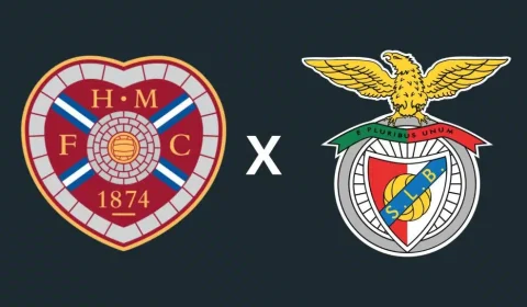 Hearts x Benfica: onde assistir ao vivo pela Liga Europa