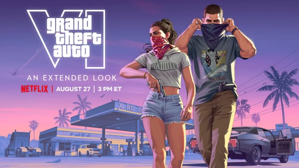 Rockstar libera gameplay de GTA 6 na Netflix em 27 de agosto