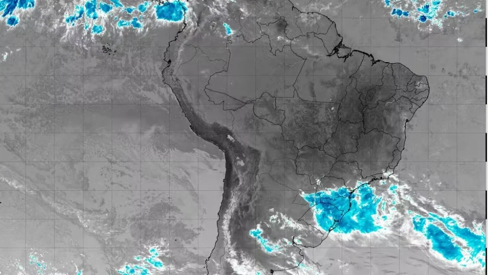 Novo ciclone traz temporais ao Sul frente fria avança e derruba temperaturas