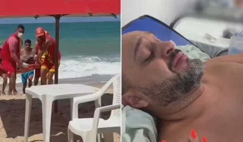 Onda forte deixa homem sem movimentos das pernas após acidente no mar em Pernambuco