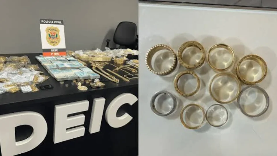 Roubo de alianças vira negócio milionário em SP: polícia descobre esquema que derretia joias e fazia o ouro voltar ao mercado