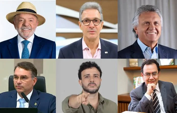 A Band havia convidado seis presidenciáveis: Lula, Flávio Bolsonaro, Caiado, Zema, Renan Santos e Cury. A ordem nos púlpitos é definida por sorteio: Renan à esquerda, seguido por Lula, Flávio, Caiado e Cury. Com as ausências, três posições ficam simbolicamente desocupadas diante das câmeras.