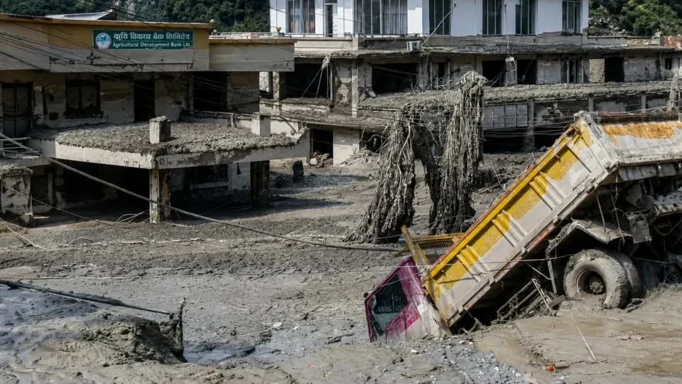 Vídeos mostram resgate dramático após enchentes que devastaram o Nepal