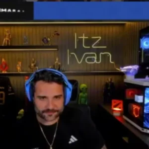 Ivan Luiz Bastos Guimarães, o "Itz Ivan" realiza transmissões ao vivo de jogos online nas redes sociais. — Foto: Reprodução/Redes Sociais