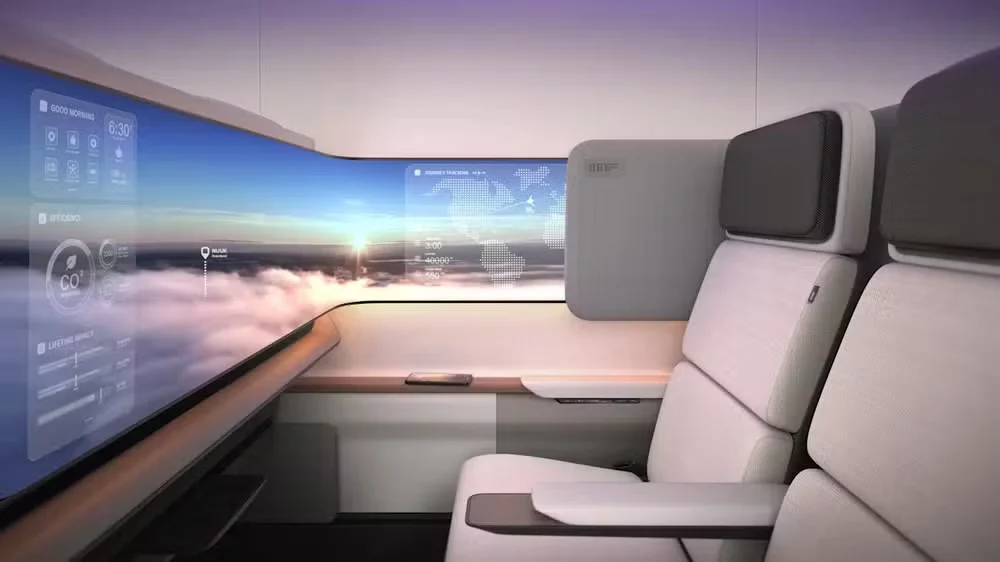 Z4, projeto de avião em desenvolvimento pela americana JetZero — Foto: Divulgação/JetZero