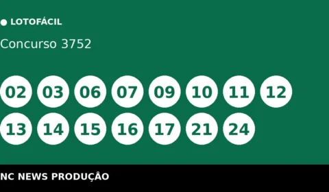Resultado da Lotofácil 3752: confira as dezenas