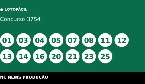 Resultado da Lotofácil 3754: confira as dezenas