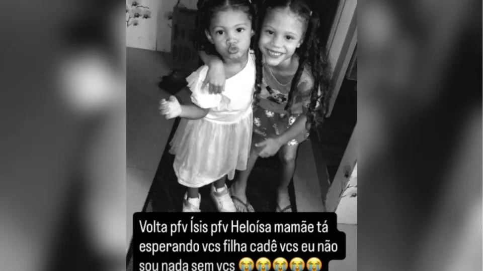 Mãe de meninas mortas pelo pai se desespera: “Eu não sou nada sem vocês”