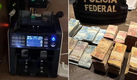 PF encontra montanhas de dinheiro e máquina de contar cédulas em nova fase de investigação sobre fraudes no INSS
