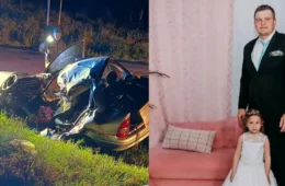 Rio Grande do Sul: Pai e filha morrem em grave colisão no km 90 da BR-386