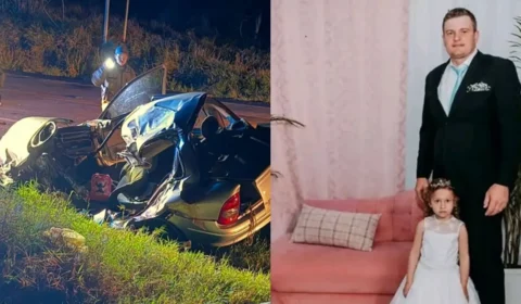 Rio Grande do Sul: Pai e filha morrem em grave colisão no km 90 da BR-386