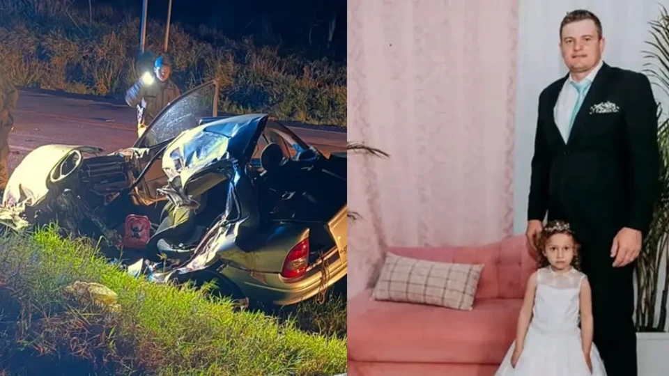 Rio Grande do Sul: Pai e filha morrem em grave colisão no km 90 da BR-386