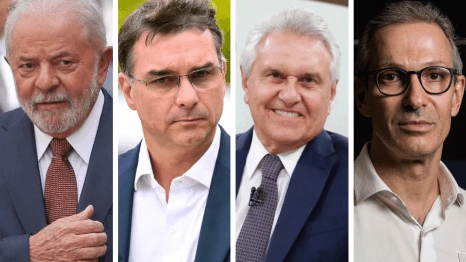 PoderData/Aya: Lula empata com Flávio, Zema e Caiado no 2º turno