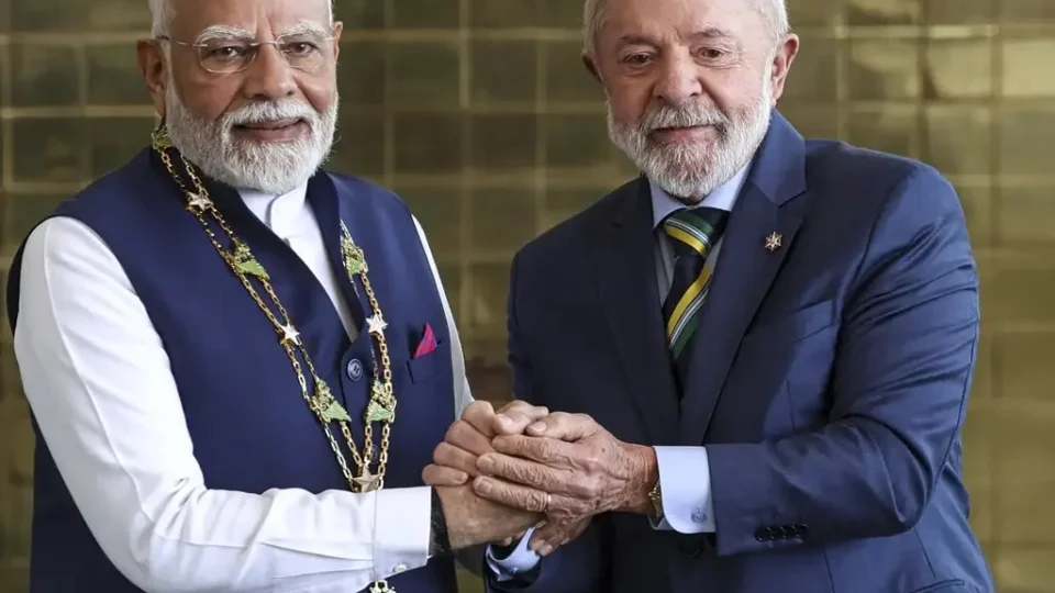 Brasil amplia parceria com a Índia enquanto tenta reduzir tarifa dos EUA