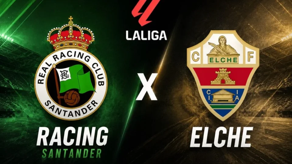 Racing Santander x Elche: onde assistir e escalações pela LaLiga