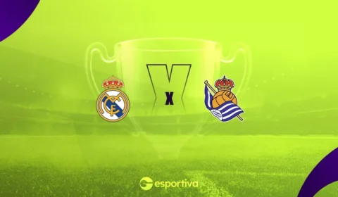Mbappé lidera Real Madrid em duelo com a Real Sociedad