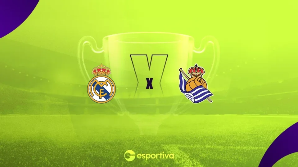 Mbappé lidera Real Madrid em duelo com a Real Sociedad