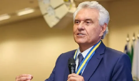 Caiado inicia campanha presidencial em carreata extensa em Goiás