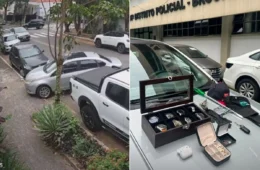 Trio invade casa de policial em SP e é preso com R$ 100 mil em joias
