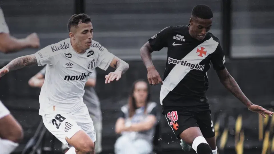 Santos atropela Vasco no segundo tempo e deixa zona de rebaixamento