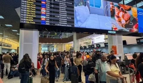 Santos Dumont é reaberto após avião sair da pista, mas ainda tem voos cancelados nesta sexta