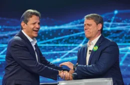 Band ao vivo: Tarcísio e Haddad duelam no debate SP 2026 hoje