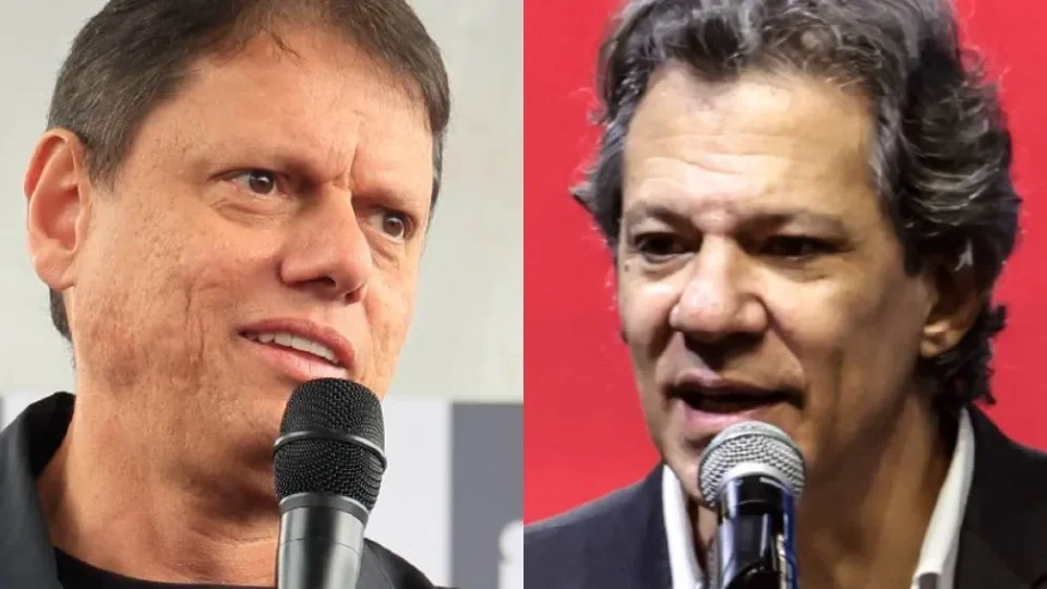 Tarcísio lidera disputa ao governo de SP com 52% dos votos