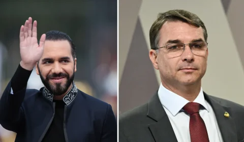 Flávio Bolsonaro defende “padrão Bukele” para segurança pública e promete mais de 500 mil vagas em presídios