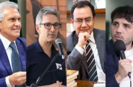 Caiado, Zema e Renan Santos ganham palco nas sabatinas, mas não decolam nas pesquisas