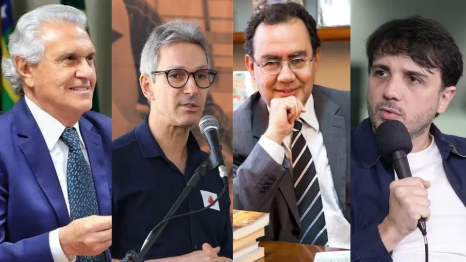 Caiado, Zema e Renan Santos ganham palco nas sabatinas, mas não decolam nas pesquisas
